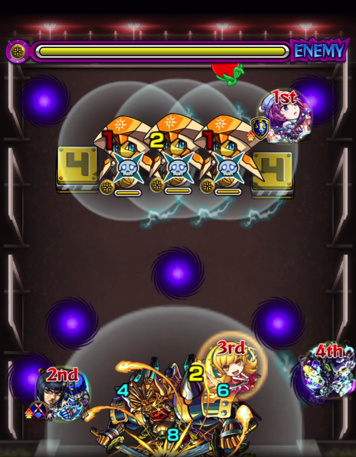 死屍累生死郎【超究極】のステ2