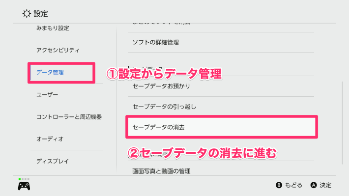 トモコレ】セーブのやり方とデータの消し方【トモダチコレクション