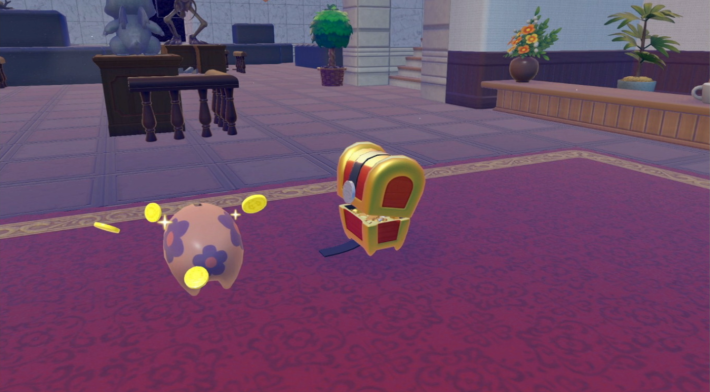 동전이라면 눈이 없어요