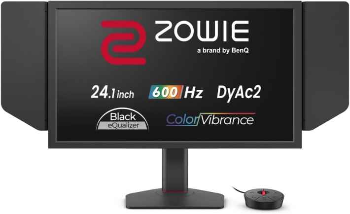 ベンキュージャパン BenQ ZOWIE XL2586X+ ゲーミングモニター (24.1インチ/フルHD/TN/600Hz/e-Sports仕様/DyAc 2/Color Vibrance/Black eQualizer/広色域/HDMI×3/DP×1/S.Switch) 
