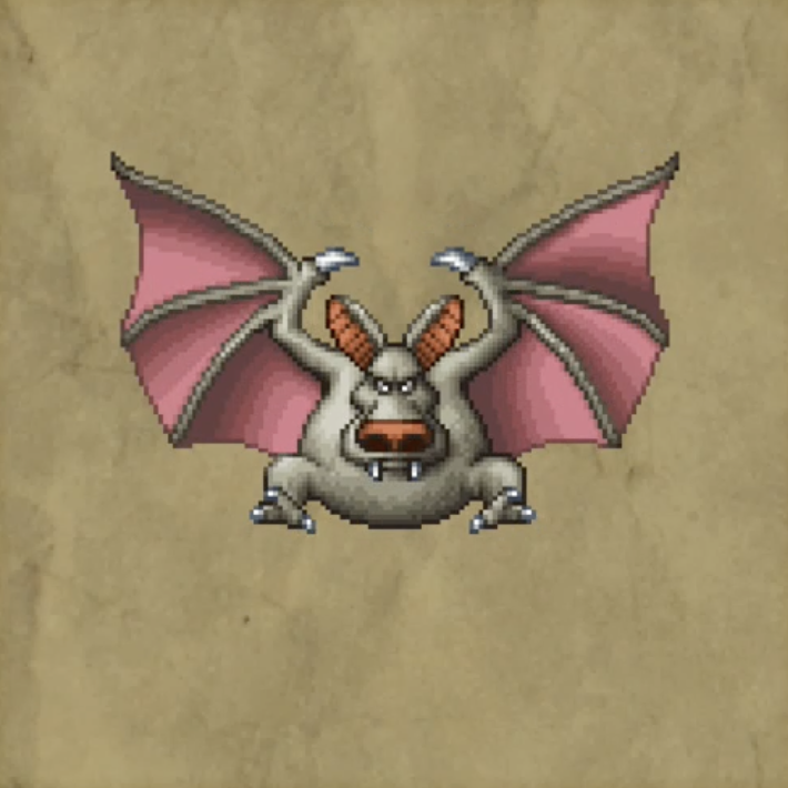 ドラクエ2リメイクのファットバット