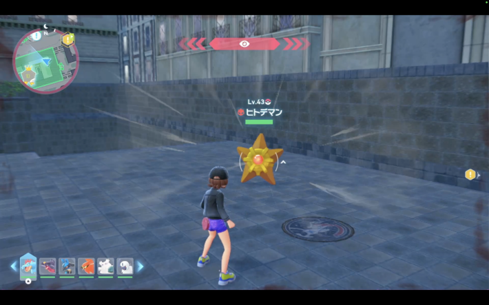 ポケモンzaのヒトデマン現地