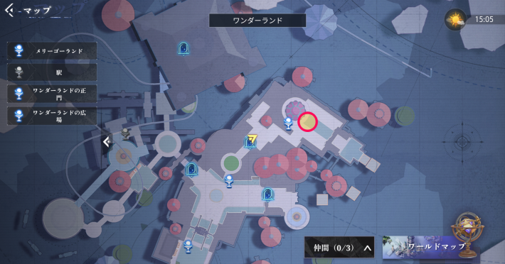 くるみ割り戦隊のエピソード5_マップ画像