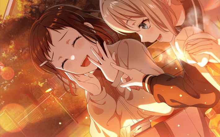 バンドリ】羽沢つぐみ[夕焼けが頬を染めて]のステータス【ガルパ