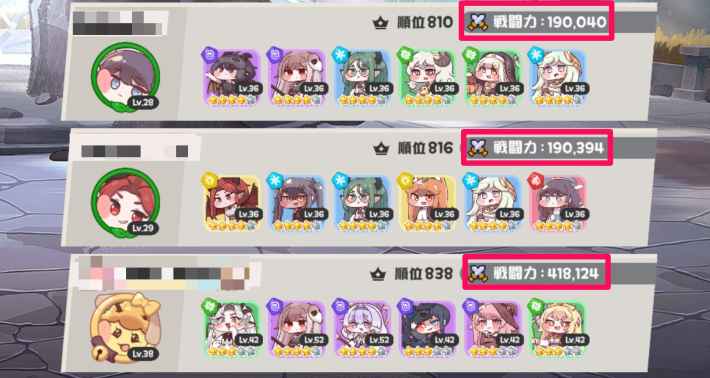 PvPの攻略と報酬の画像