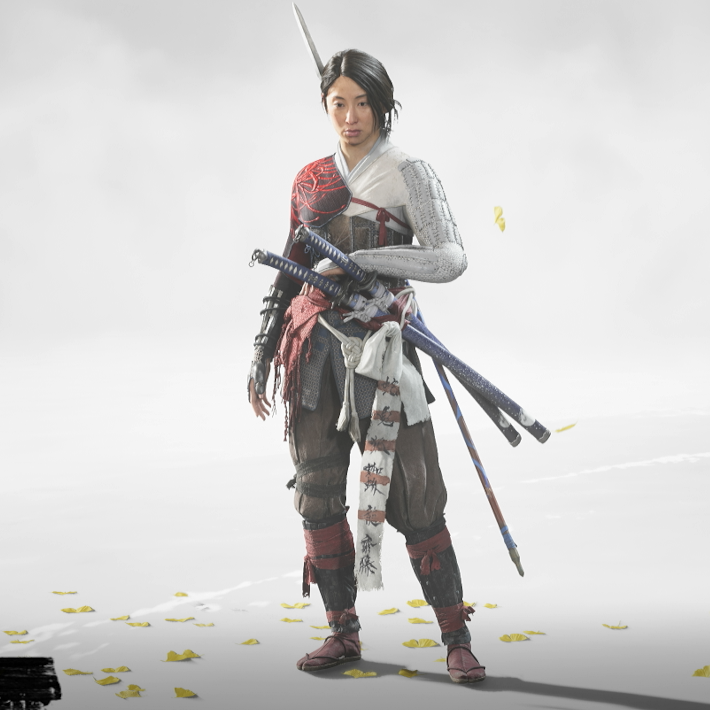 ゴーストオブヨウテイの死人武者の鎧死人草武者