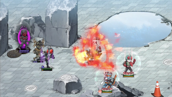 『仮面ライダー DEFENSE WARRIORS』先行プレイレビュー。仮面ライダー×タワーディフェンスの融合！ ファンを楽しませてくれる要素も満載の画像