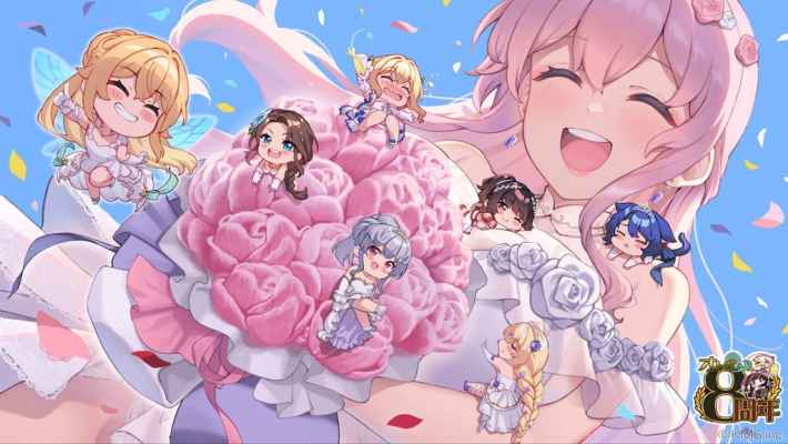 オトギフロンティア8周年記念キービジュアル