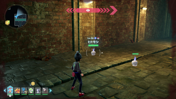 ポケモンZAヒトモシの出現場所