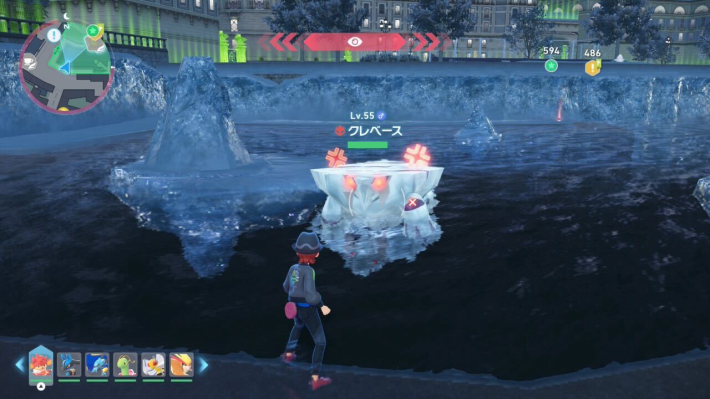 ポケモンZAクレベースオヤブンの場所の画像