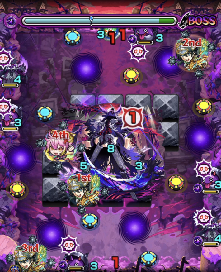 キャローネ【黎絶】のボス1