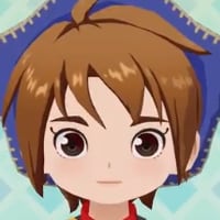 牧場物語 風のグランドバザールの顔立ちF
