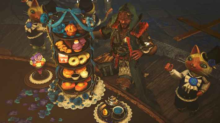 夢灯の儀の食事