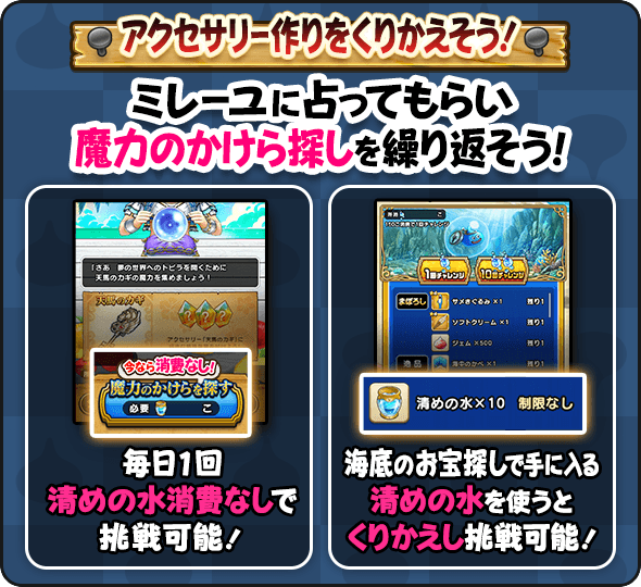清めの水で繰り返し挑戦するの画像