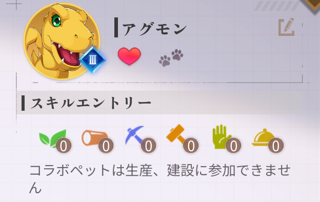 コラボペットは働けない