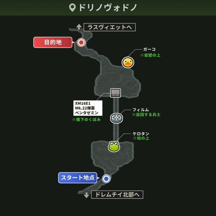 ドリノヴォドノ＿攻略