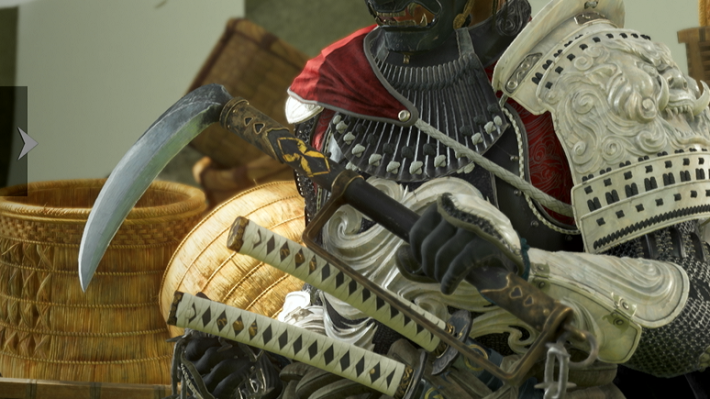 ゴーストオブヨウテイの銃手の鎖鎌