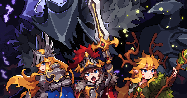 ドット絵×収集×RPG！無名の騎士団を率いて敵を討つ『無名騎士団』