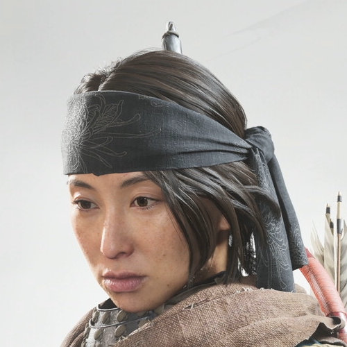 ゴーストオブヨウテイの浪人の鉢巻き