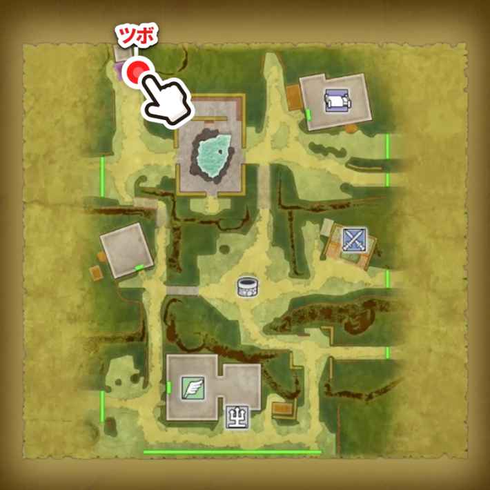 ドラクエ1リメイクのマイラの村