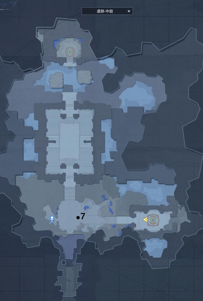 6.遺跡-中庭【観光】