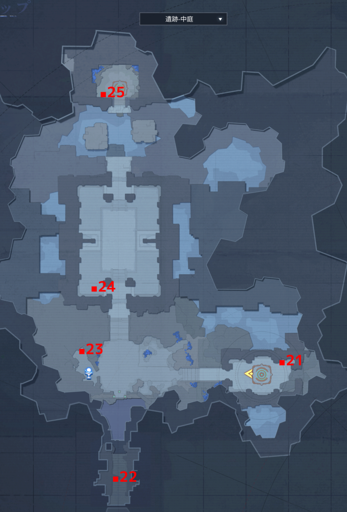 6.遺跡-中庭【カード】