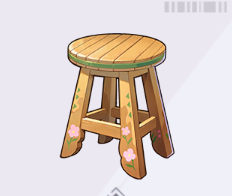 花びらのスツール