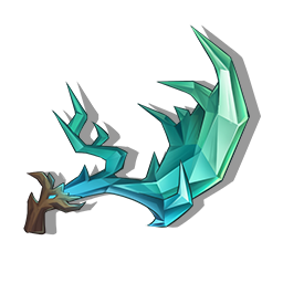 クリスタルディアーキングの角