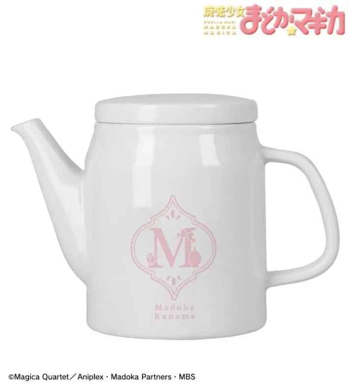 イニシャルモチーフ柄 ティーポット 鹿目まどか