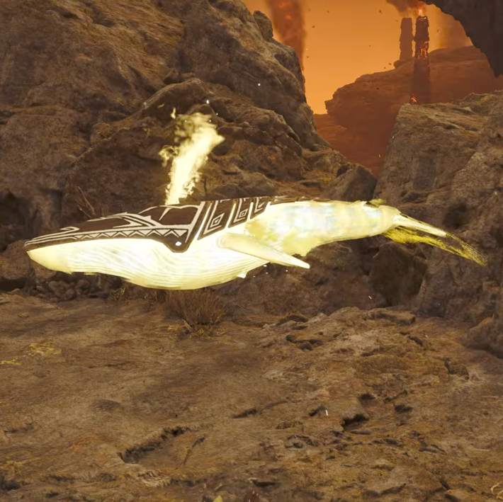 踊火の精霊・白焔