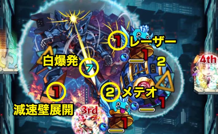 ーツキャパ【究極】のボス戦攻撃パターン
