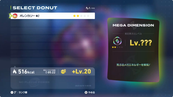 M次元ラッシュの異次元ドーナツ