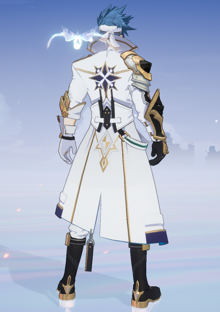 大空の祝福の背面画像