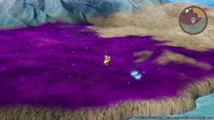 ドラクエ1リメイクのメルキド南東の毒沼