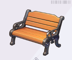 クラシックなベンチ