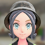 ポケモンZAのアラベスクがらバケットハット(ブラック)