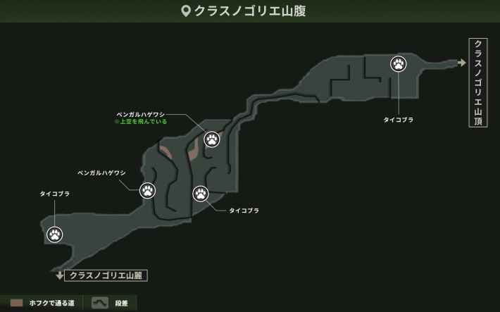 クラスノゴリエ山腹_動植物