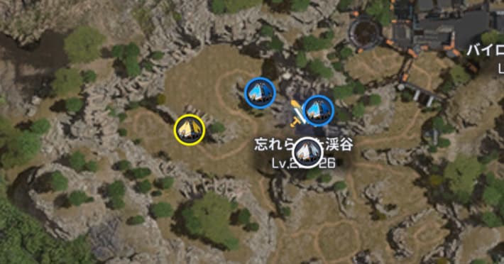 トレジャーカプセルの場所一覧の画像