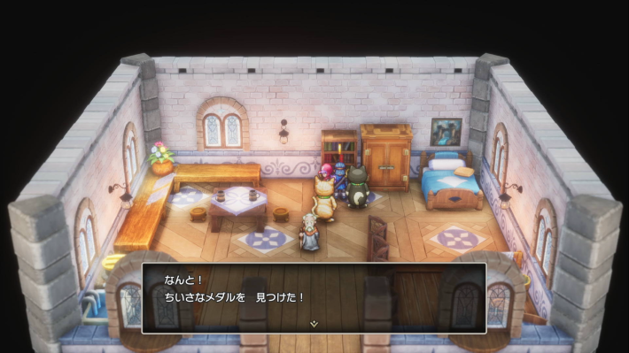 ドラクエ2リメイクのベラヌールの民家小さなメダル場所詳細