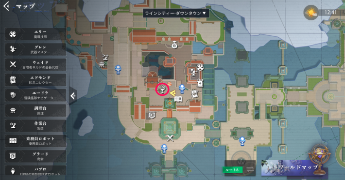 イヴのエピソード1_マップ画像