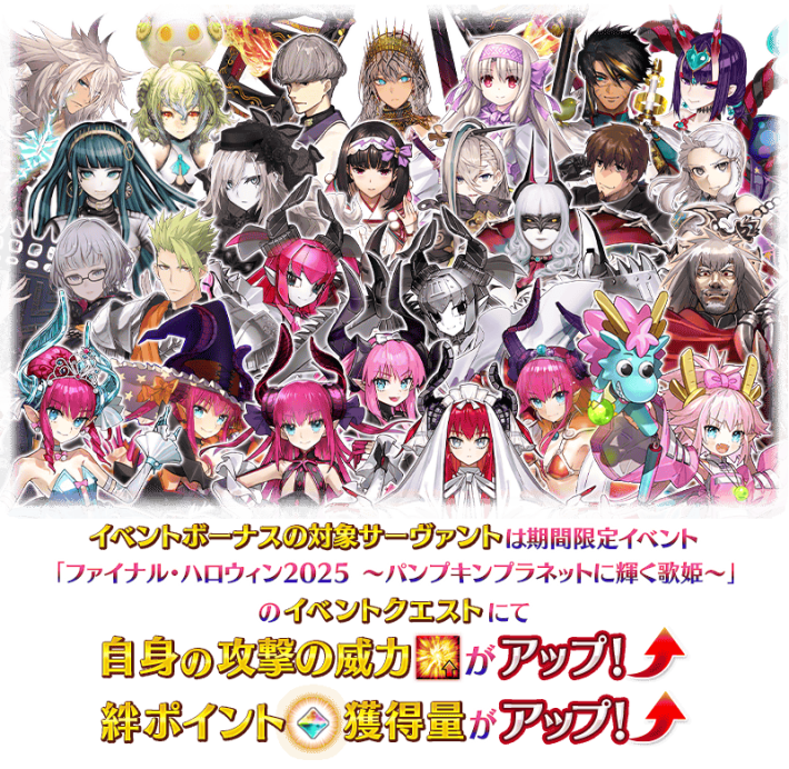 イベント特攻サーヴァント