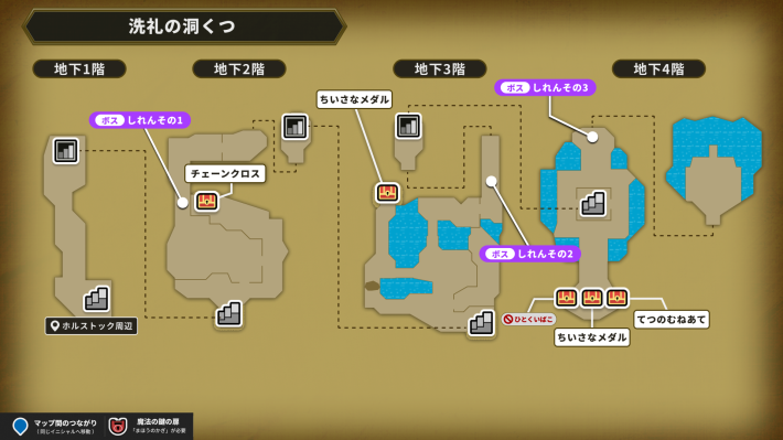 ドラクエ6の洗礼の洞窟