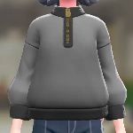 ポケモンZAのハーフジップスウェット(グレー)