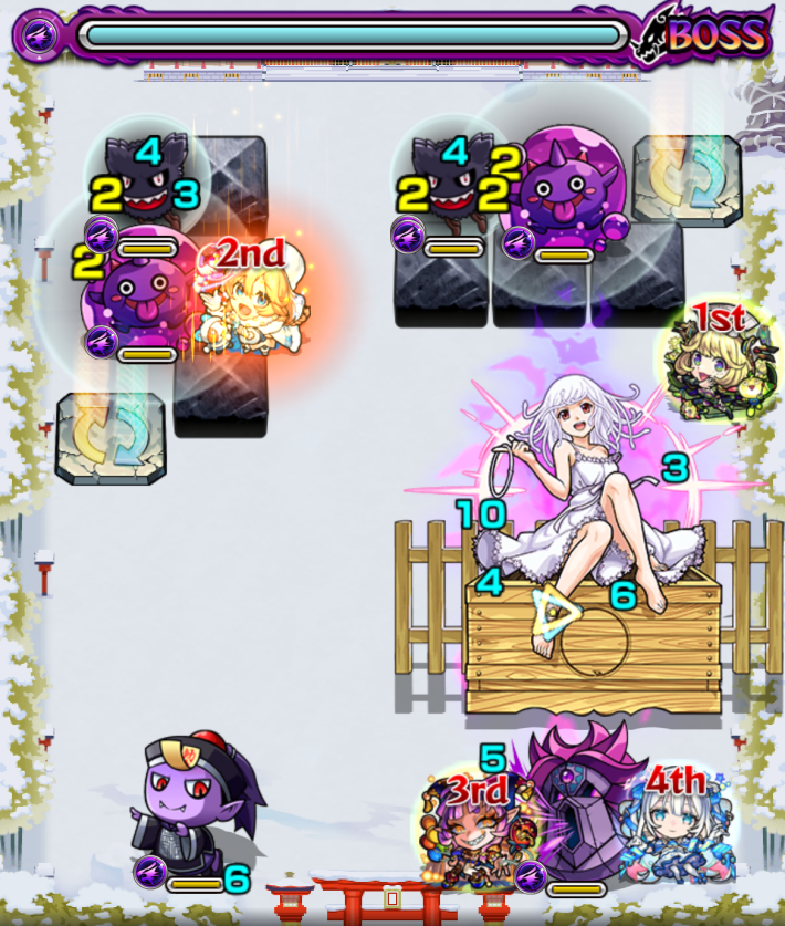 千石撫子【究極】のボス1