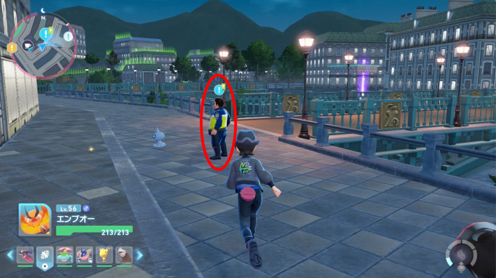 ポケモンZAの2番ワイルドゾーン南東のウラミール現地