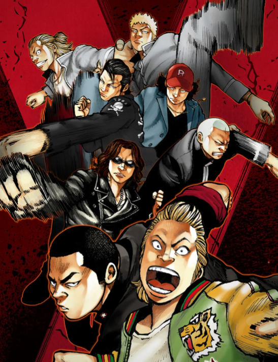 『クローズ×WORST TOP OF CROWS』配信開始！あの伝説がソシャゲで帰ってくる！「クローズ」「WORST」シリーズの人気キャラたちを育てて喧嘩しまくる育成シミュレーション！の画像