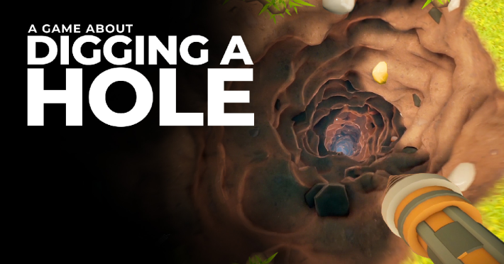 穴掘りシミュレーション『A Game About Digging A Hole』コンソール版が12月9日に配信決定！