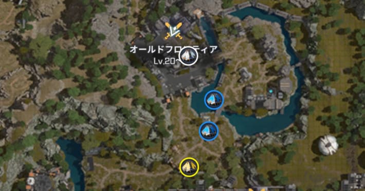 トレジャーカプセルの場所一覧の画像