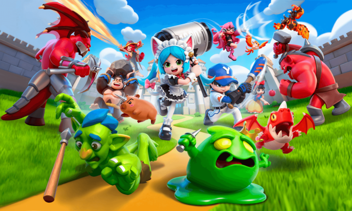 『モエモエディフェンダーズ』の配信日と事前登録情報！簡単操作で奥深い萌え＆燃えのタワーディフェンス！の画像