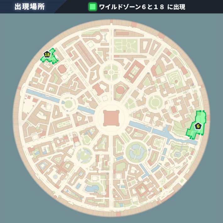 ポケモンZAチルットの出現場所